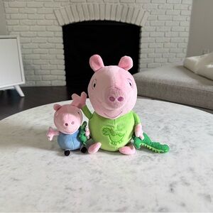 Peppa Pig- Georgie Plush Toy Set
